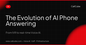 AI 전화 자동응대의 진화 — ARS에서 실시간 Voice AI까지. CallCube가 바꾸는 엔서링 서비스의 미래.